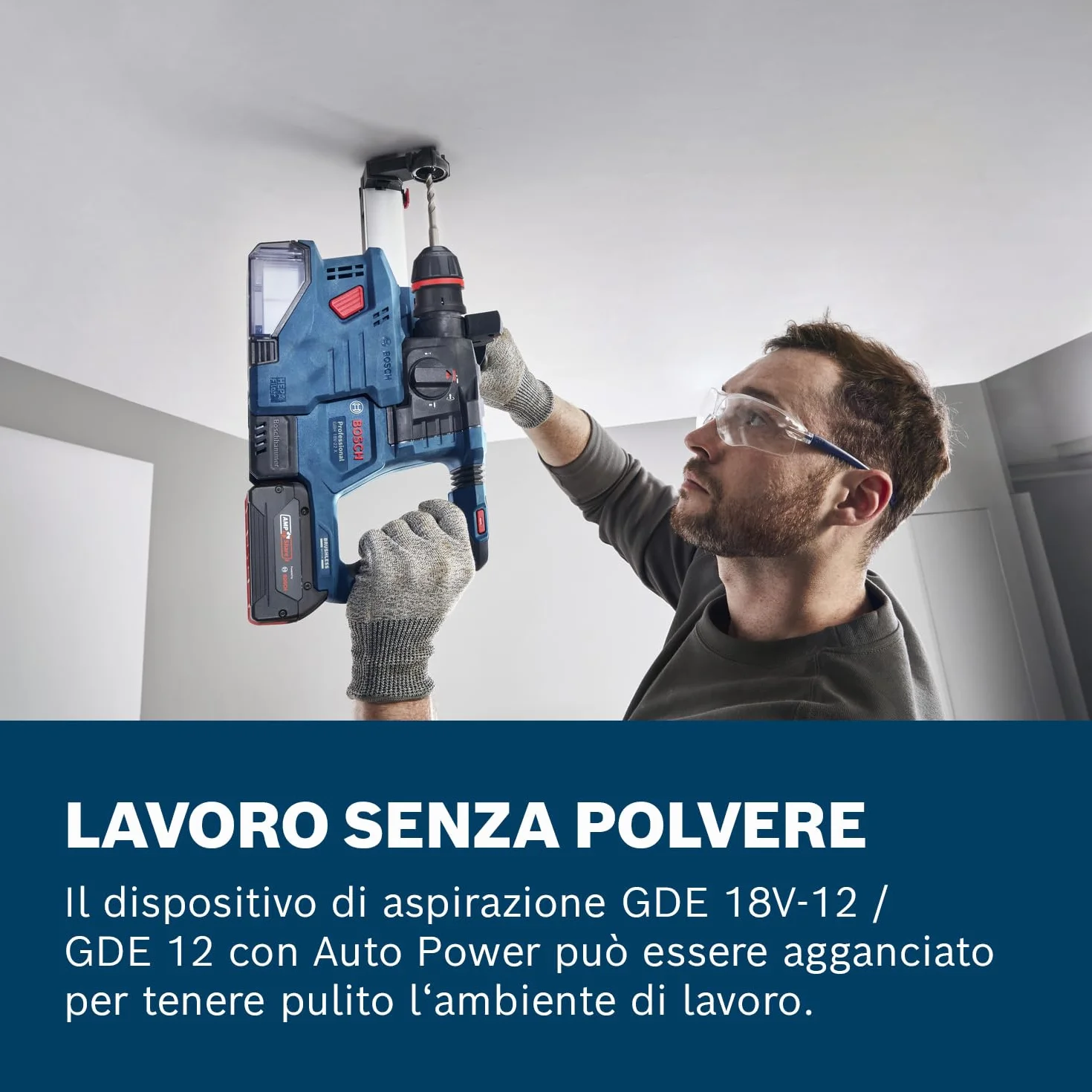 Bosch Professional 18V System Martello perforatore a batteria GBH 18V-22 X