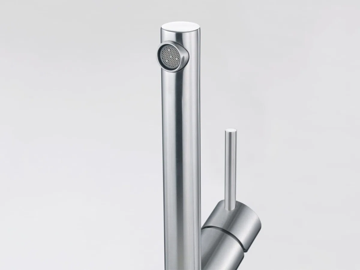Franke - Rubinetto per lavello da cucina, in acciaio INOX, 115.0569.290 colore: Grigio