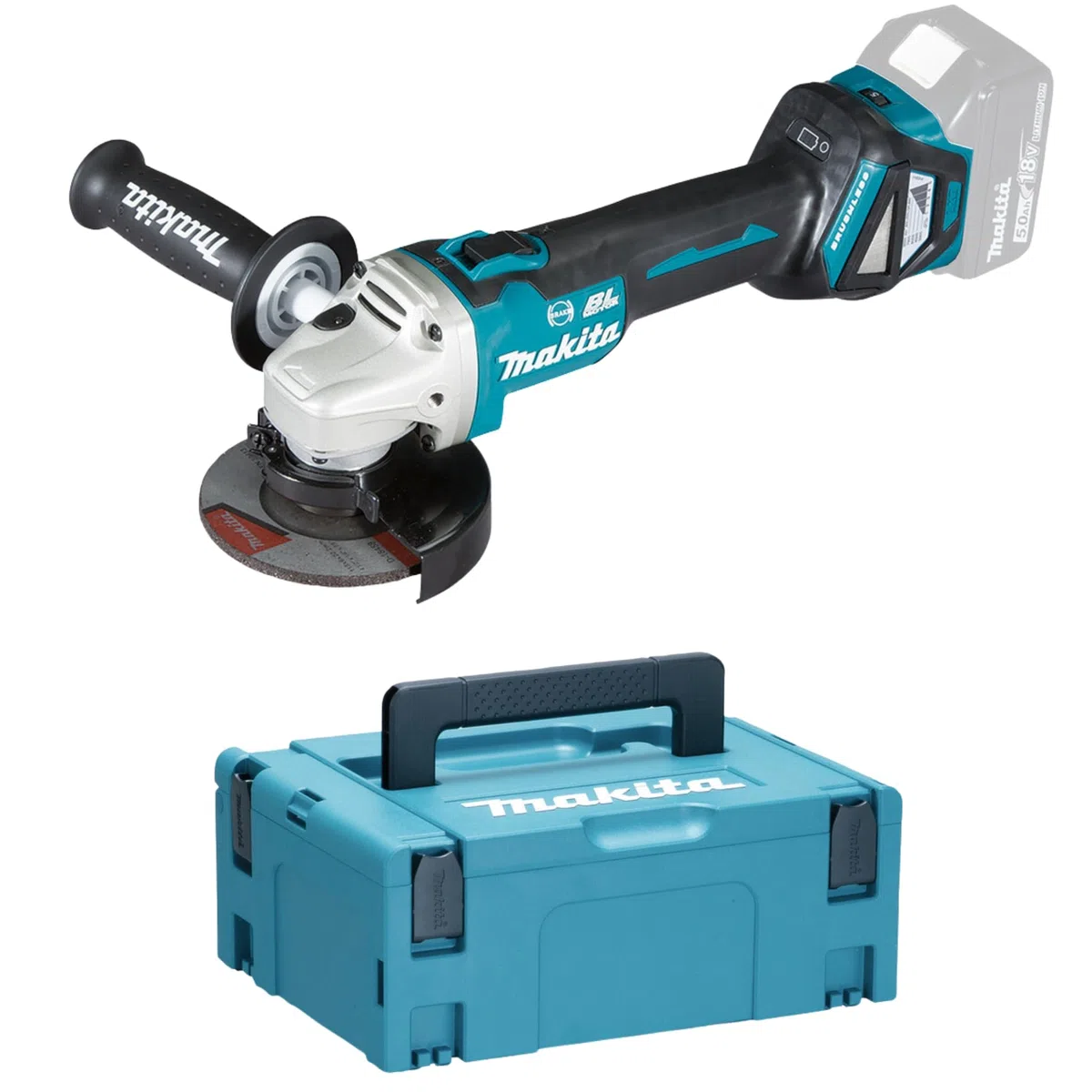 Makita SMERIGLIATRICE 125MM 18V FREN VARIA
