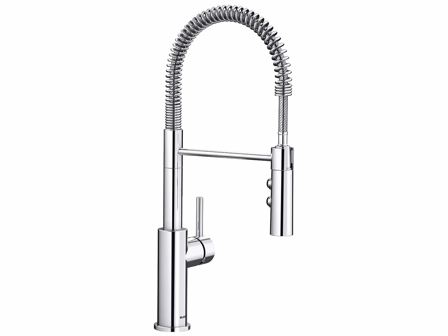 Blanco Catris-S 521476 Miscelatore monocomando per cucina, con doccetta estraibile, ad alta pressione, cromato, 1 pezzo