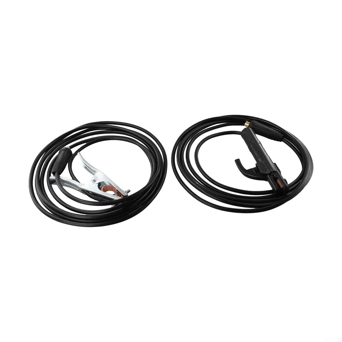 Cavo saldatore con morsetto di massa da 300 A, materiale rame+ABS, per saldatrice ad arco MMA (5 m)