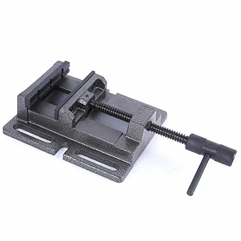 KATSU Morsa per Trapano a Colonna 150mm, Morsetto da Banco per Trapano a Colonna di Tipo Tedesco di Qualità Professionale per Trapani da Officina e Fresatura 4022746