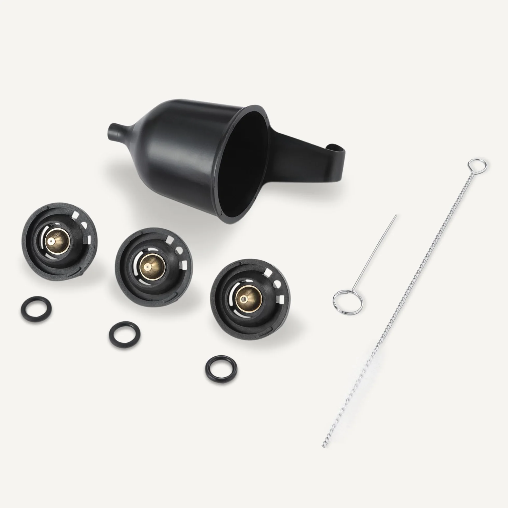 Amazon Basics Pistola a Spruzzo Elettrica 700W con Serbatoio da 1.200ml, 4 Ugelli e 3 Modalità di Spruzzo, per Interni ed Esterni, Grigia