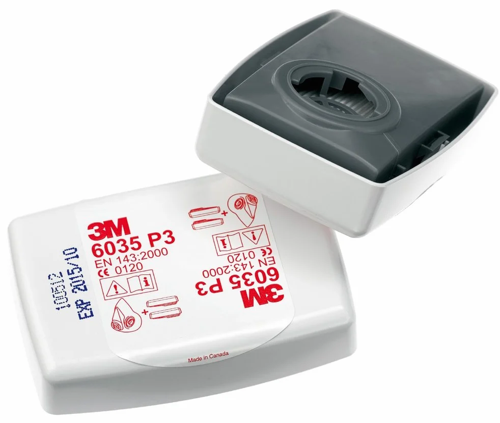 3 m 6035 particelle filtro antiparticolato per solidi e liquidi, incapsulato, tipo P3R (confezione da 10)