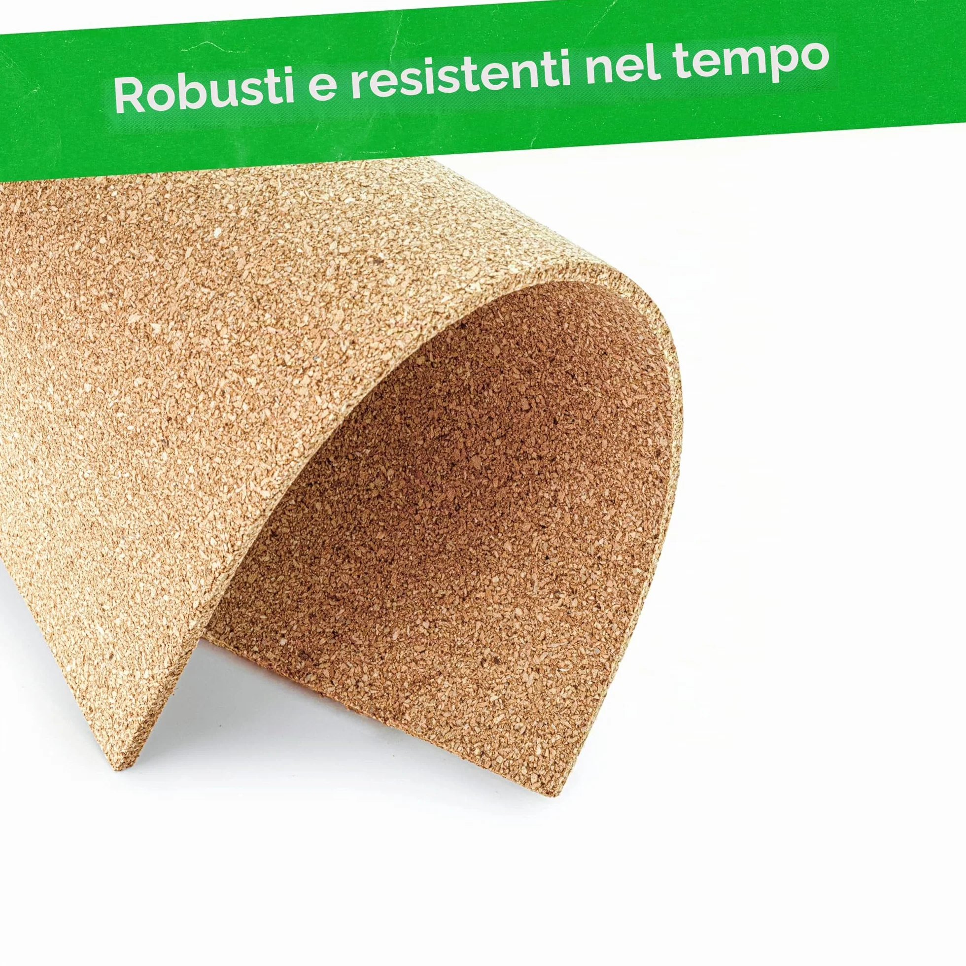 Piastrelle in sughero naturale, 300 x 300 x 4 mm, confezione da 20