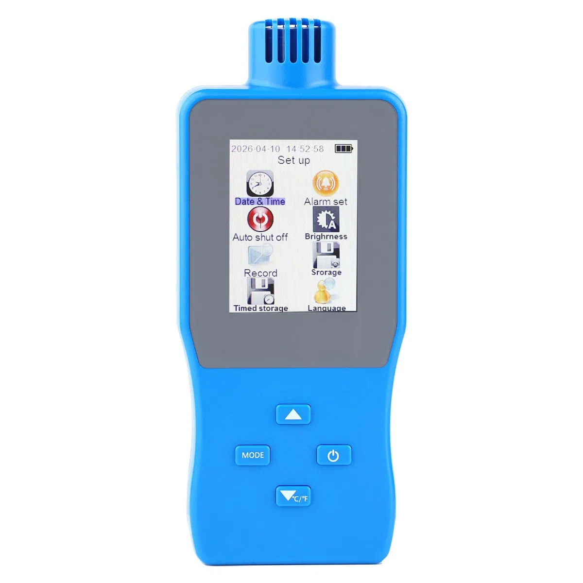 Dispositivo rilevamento H2S compatto con allarme sonoro e luminoso per lo stoccaggio sicuro pericolose in laboratorio e in ambito industriale e l ' ispezione sul campo Tester accurato