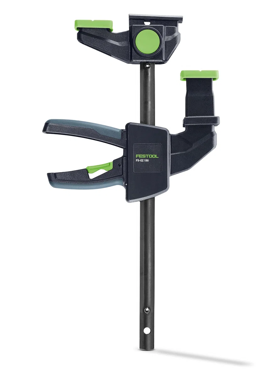 Festool Morsetto monomano FS-EZ 150/2, set da 2 morsetti a serraggio rapido per MFT