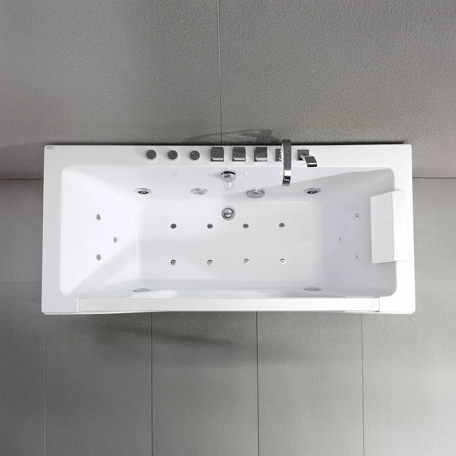 SPALINA Tahiti White Jets - Vasca idromassaggio oblò L 170 x l 78 cm