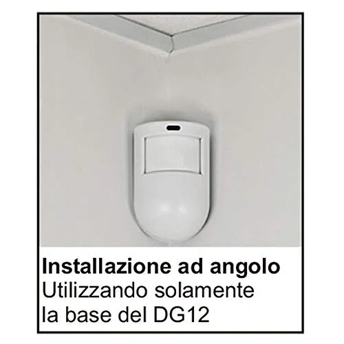 DG12 - Rivelatore a doppia tecnologia: infrarossi passivi e microonde