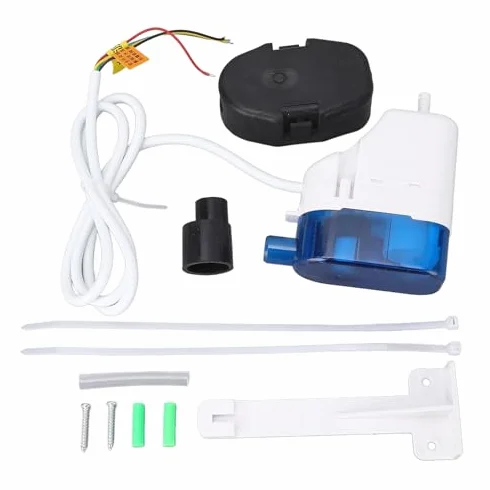 Pompa di Condensa Automatica con Serbatoio da 0 07L Portata 24 L h per Scarico Aria Condizionata Deumidificatore e Macchina del Ghiaccio
