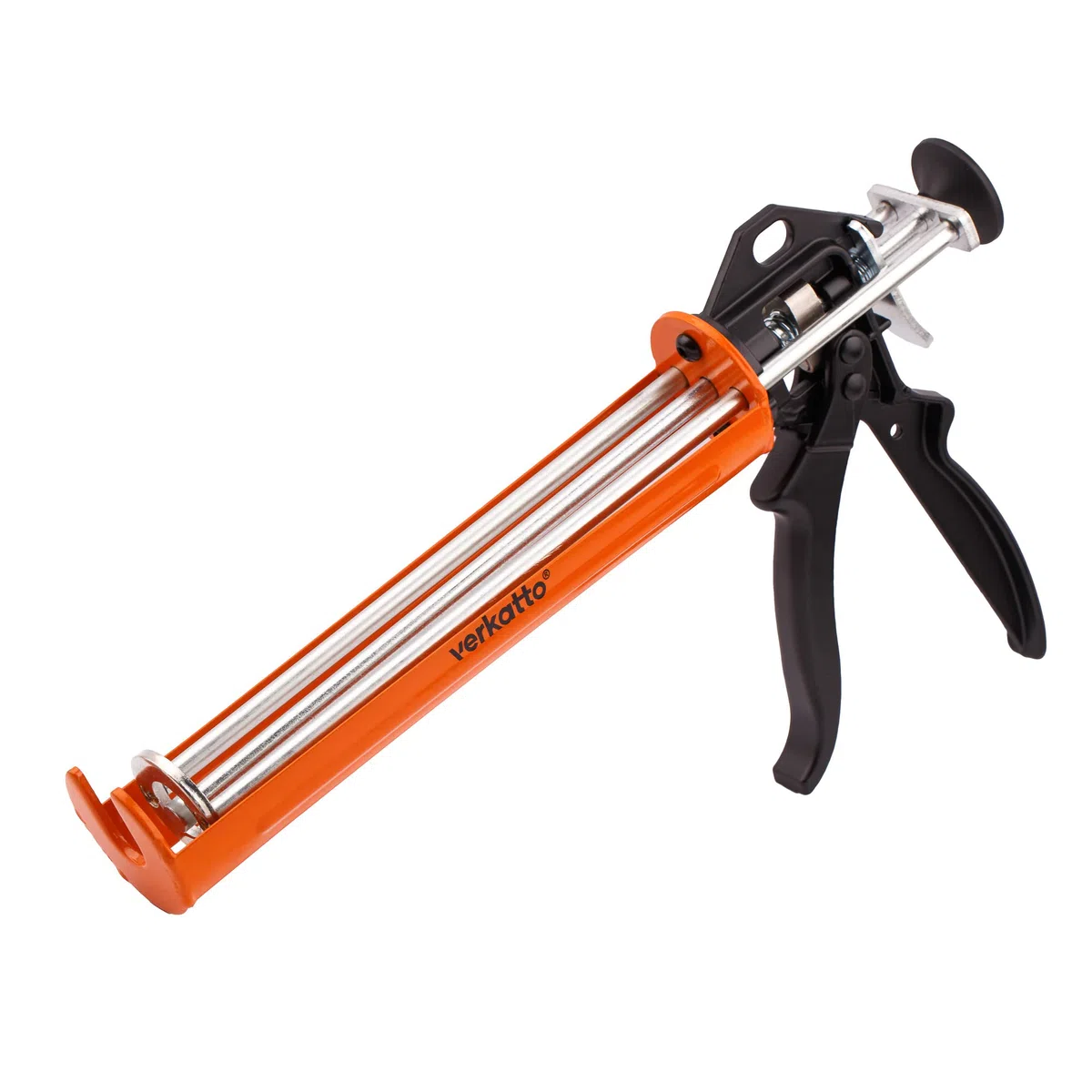 Mivos Pressa per cartucce rinforzata per la lavorazione di tutte le cartucce di tenuta e colla da 310 ml – Pistone a tre barre – Pistola a cartuccia con rapporto di spinta 20:1