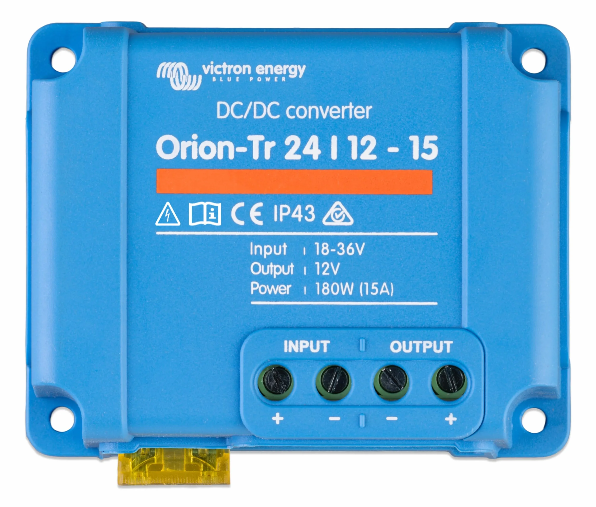 Victron Energy Orion-TR IP43 24/12-Volt 15 amp 180-Watt Convertitore DC/DC, Non Isolato
