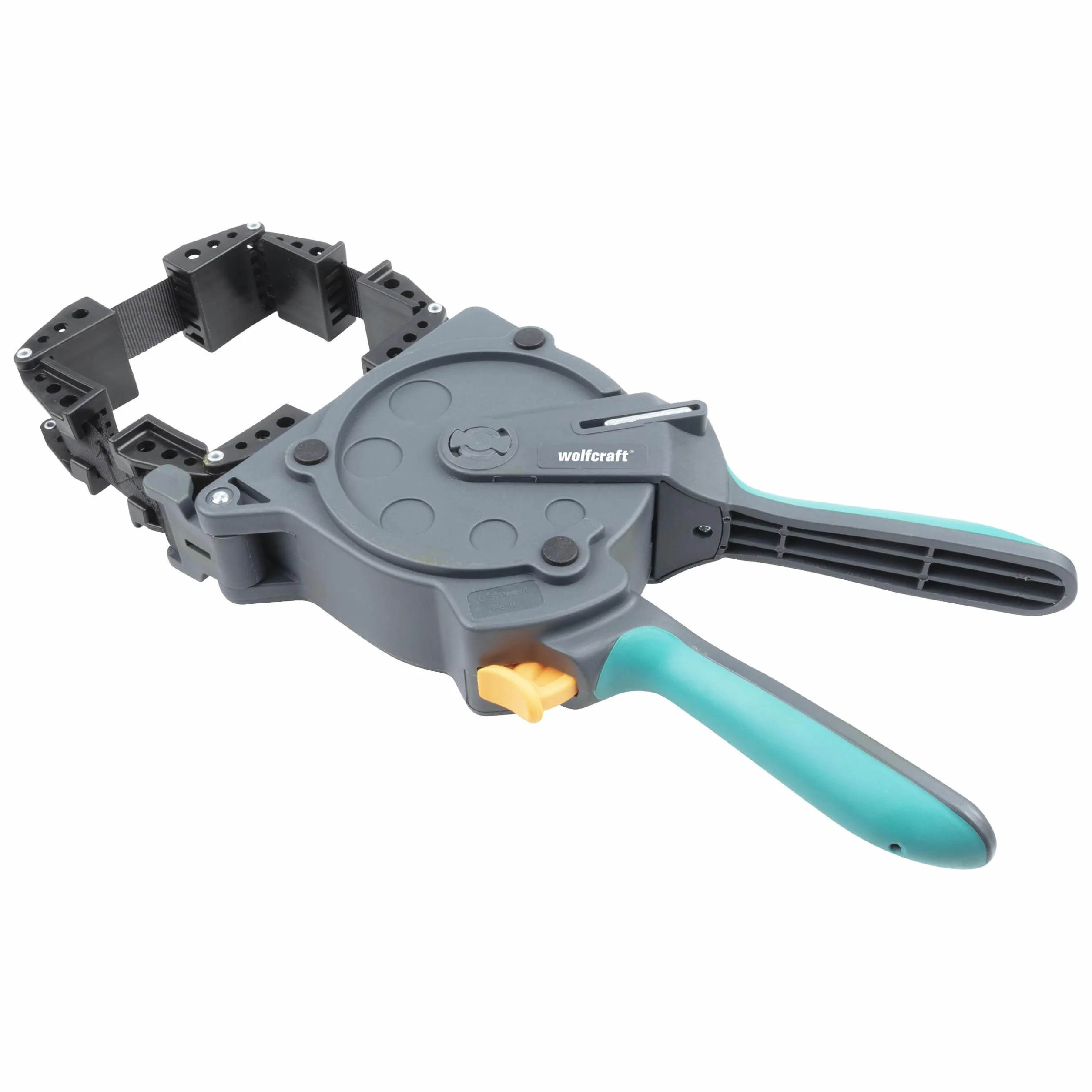 wolfcraft Morsetto a Cricchetto per Uso con una Sola Mano - Serraggio di Pezzi Rettangolari Assi e Telai - 3681000