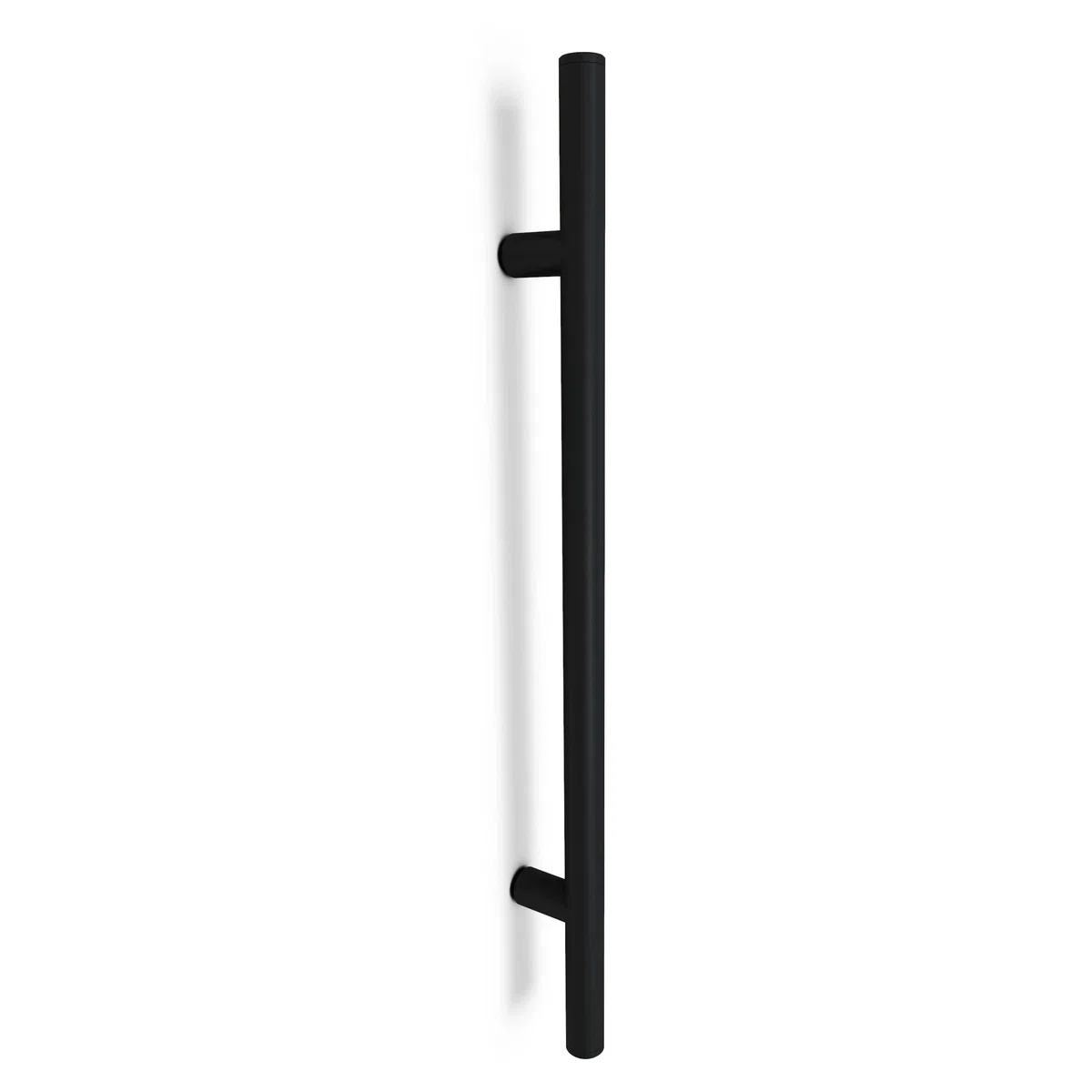 Nero Acciaio Inossidabile 304 Materiale di alta qualità Maniglia per Porta Entrata | Diametro Manico 25mm | Rotondo T-Bar | 30cm Lunghezza totale