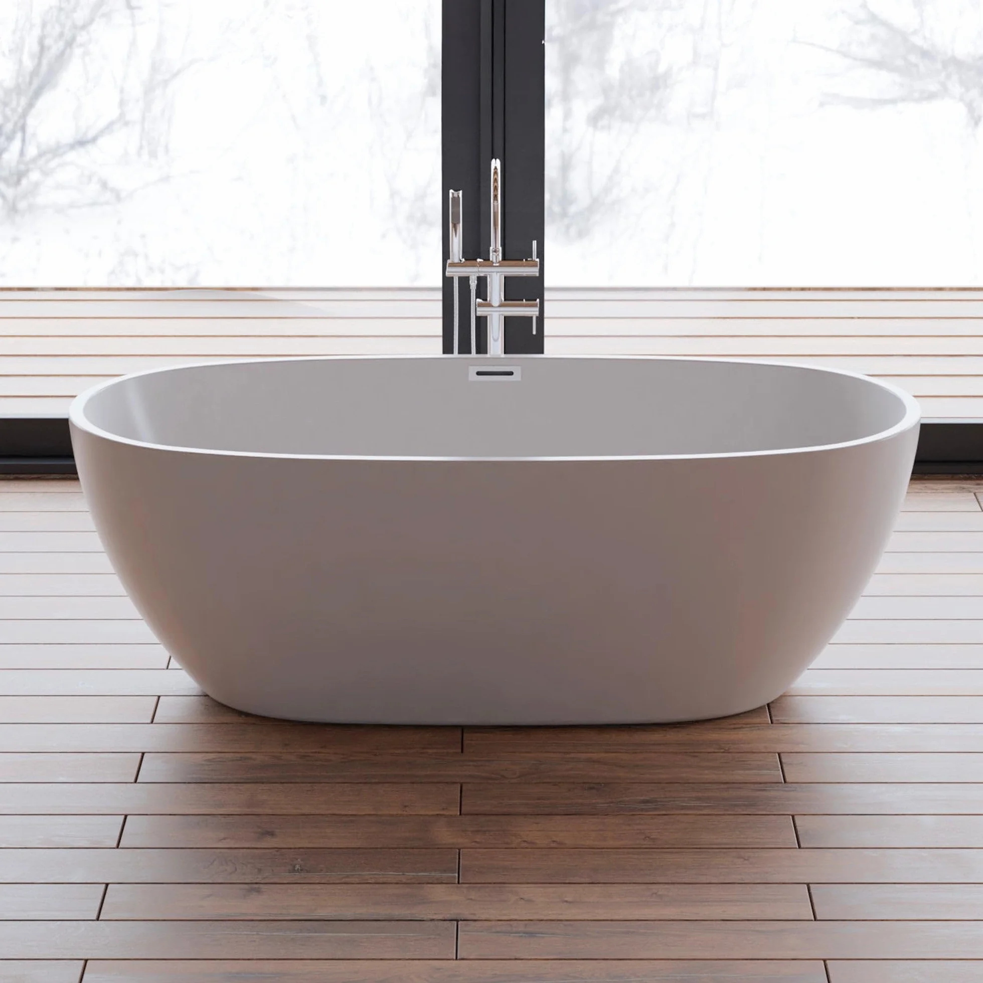 SPALINA Samba - Vasca freestanding Ovale L 170 x l 79 cm