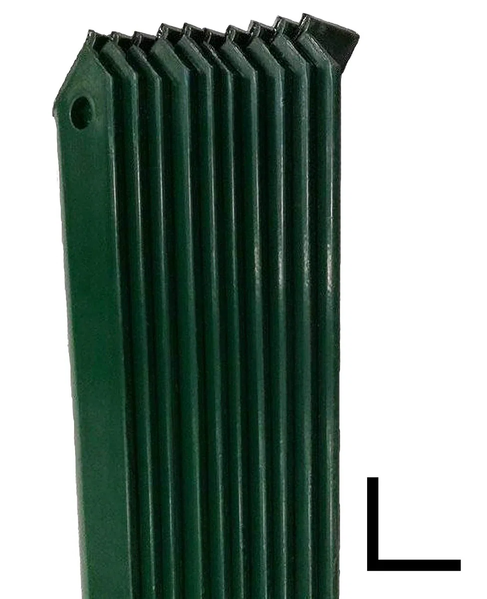 nextradeitalia CF da 10PZ Saetta A L Altezza 150 CM Verde PLASTIFICATA per Sostegno paletti per Recinzione