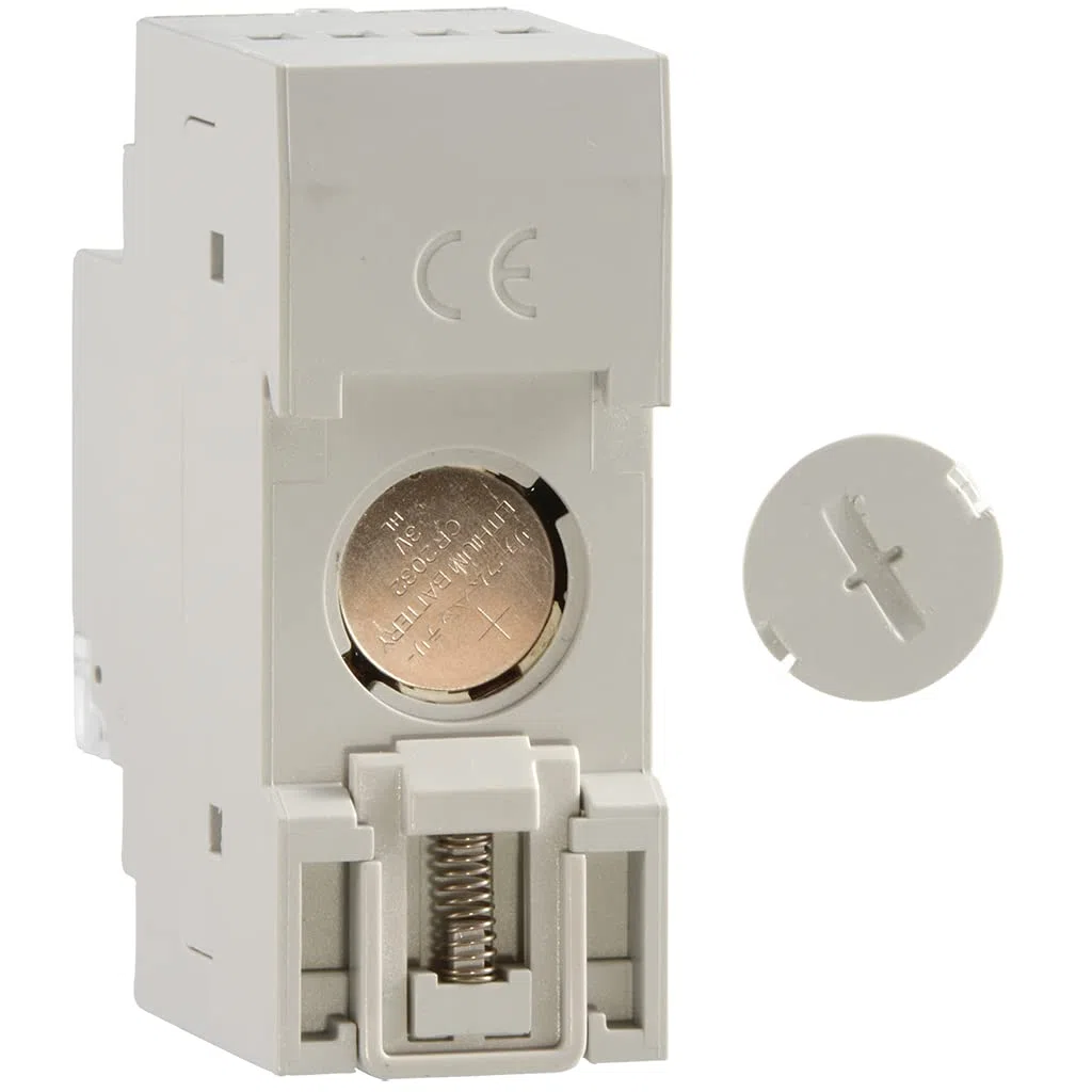 VEMER VE344800 MEMO AST1 - Interruttore Crepuscolare Astronomico, Timer con Programmazione tra Tramonto e Alba, Interfaccia NFC con Smartphone e APP dedicata, Bianco
