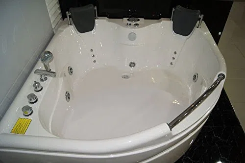Bagno Italia Vasca Idromassaggio 150x150 due posti 11 getti con miscelatore disp. versione destra|s I