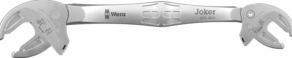 Wera Joker 6006 XS/S Chiave doppia autoregolabile, 7-10 x 1/4-3/8" x 10-13 x 7/16-1/2" x 161 mm