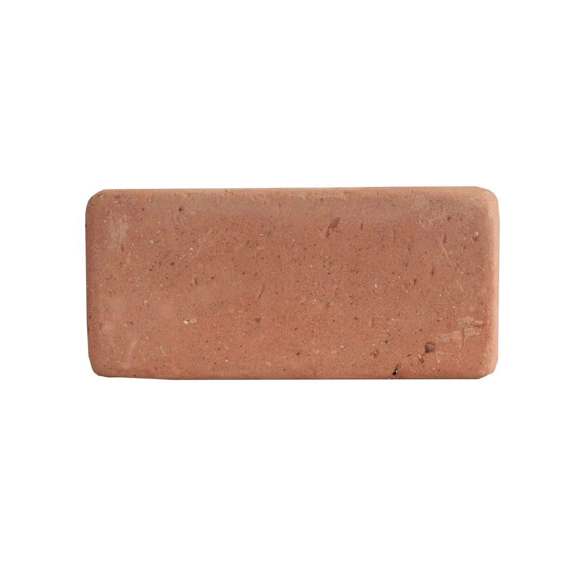 Mattone pieno colore rosso-rosato sfumato 24x12x5,5 cm Archeo Cotto Cusimano - 10 PEZZI