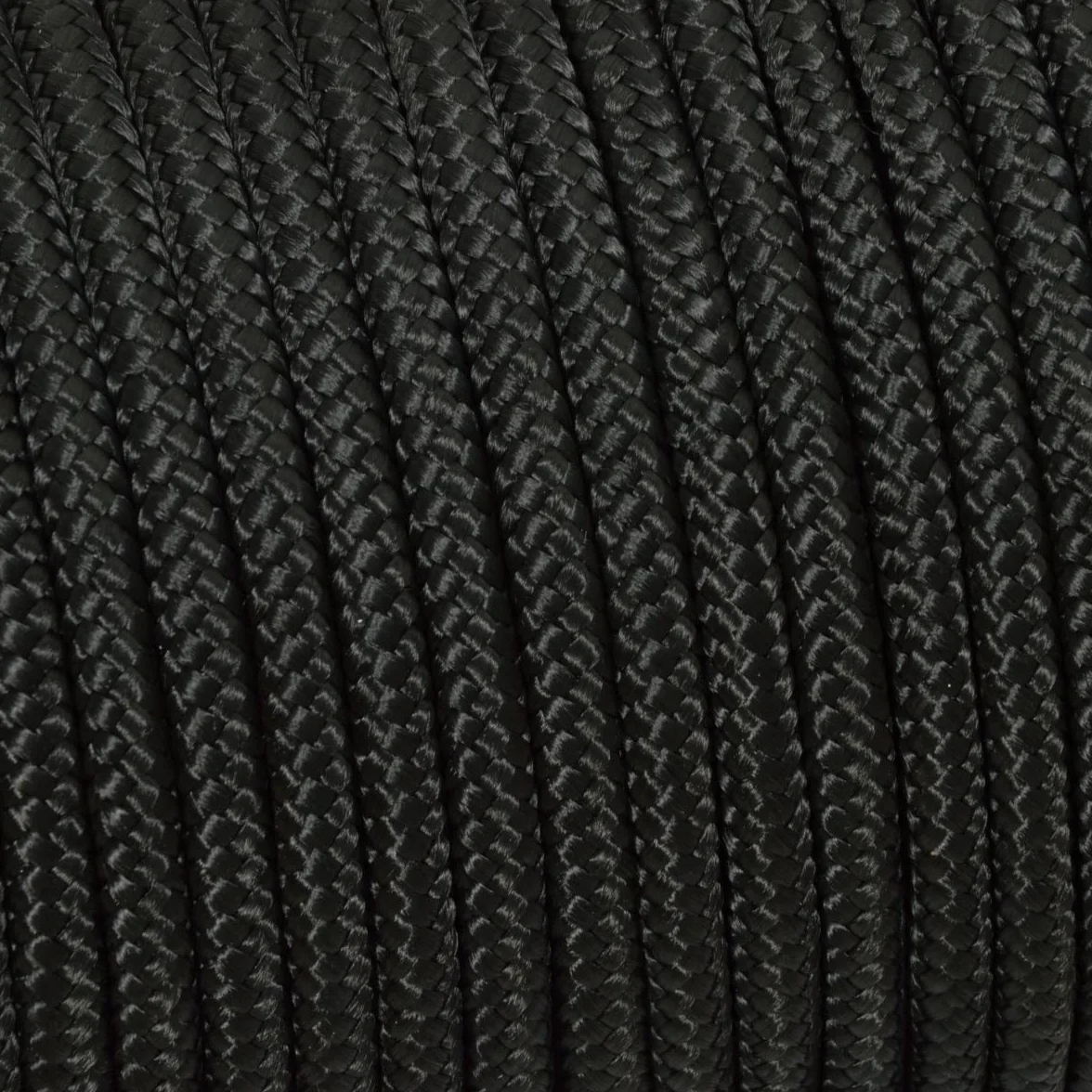 Corderie Italiane 006063452 Treccia polipropilene nera 8 mm - 100 mt