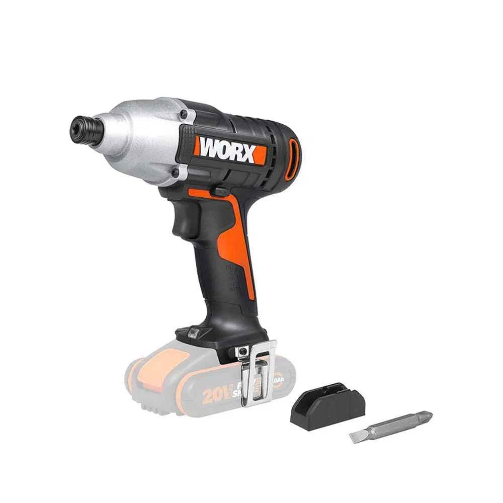Worx WX291.9 Avvitatore ad impulsi brushless a batteria 20V-170nm. solo corpo macchina