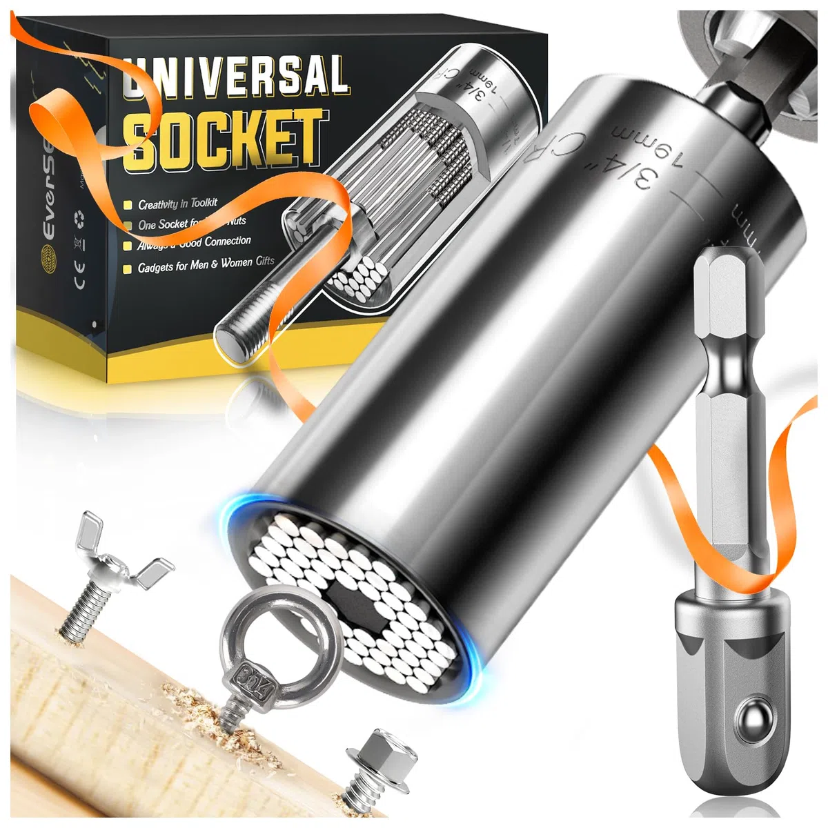 Idee Regalo Uomo Chiave Universale, Natale Originali Gadget Utili Multitool, Compleanno, San Valentino per Lui, Festa del Papà, Calendario Avvento