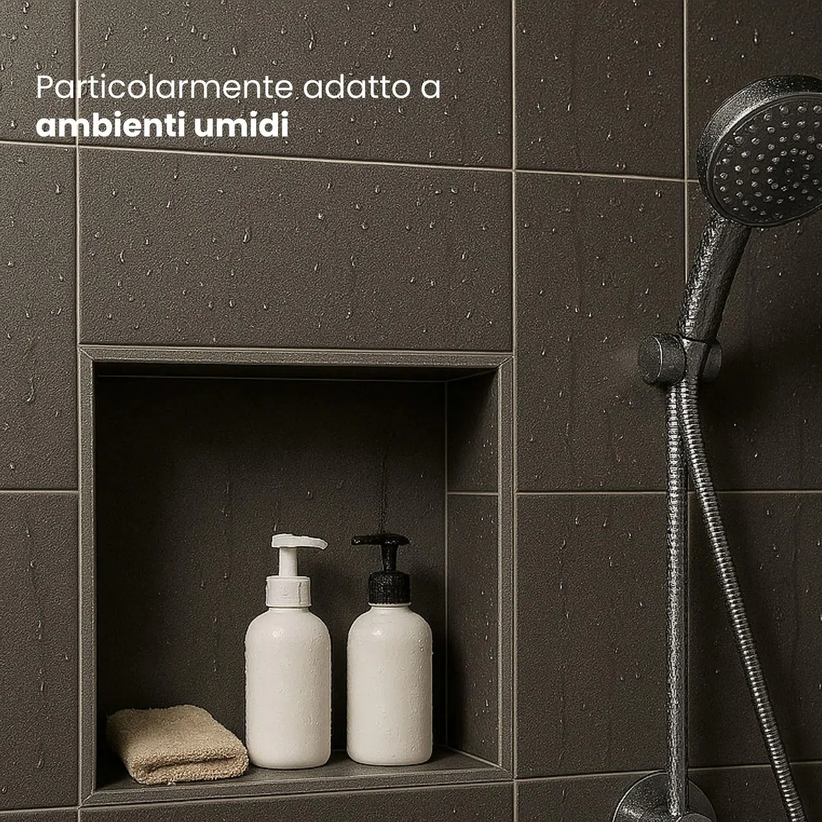 Nicchia doccia 30 x 60 x 12cm piastrellabile - nicchia in cartongesso pronta all'installazione per bagno e ambienti abitativi