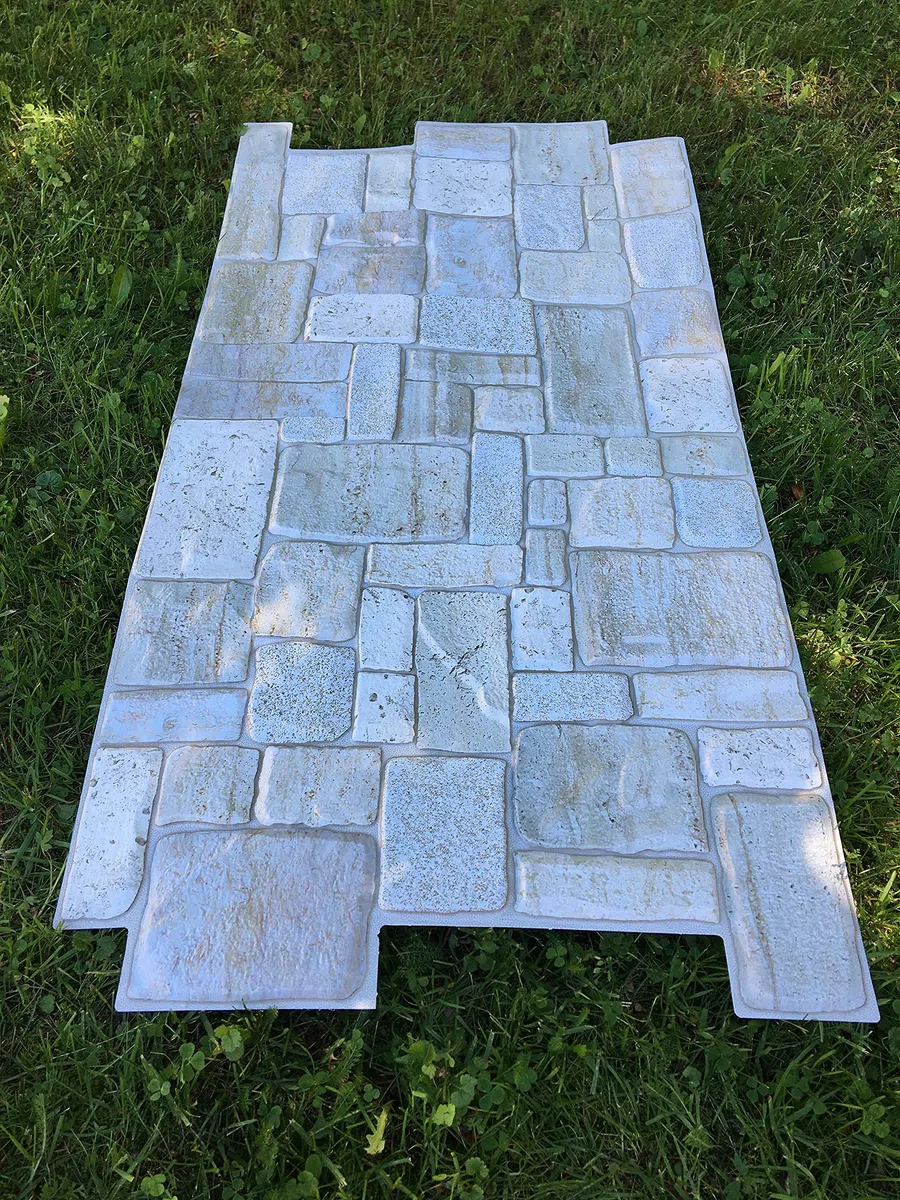 Grace Baltic - 4.9 m²/10 pezzi Pannelli a muro 3D della migliore qualità rivestimento murale rivestimento in PVC decorazione murale adesivi murali elastico spessore 1mm Сalcare