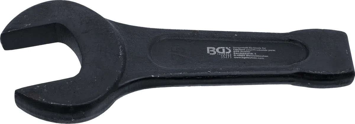 BGS 35275 | Chiave a forchetta per uso a percussione | 75 mm