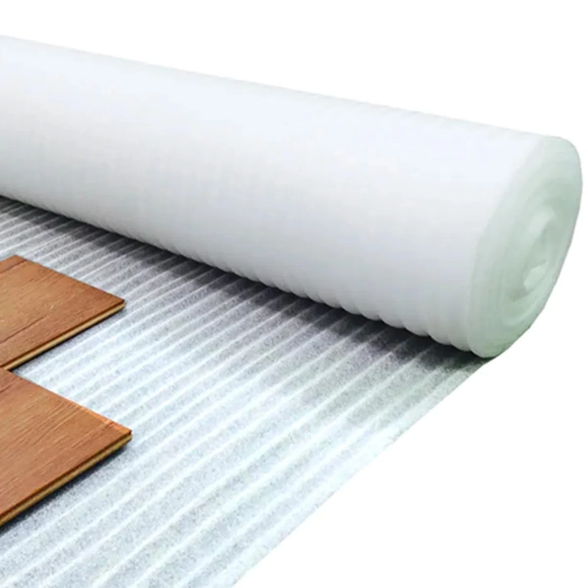 Rotolo da 50mq di Tappetino materassino per Laminati e Parquet flottanti in PE da 2mm