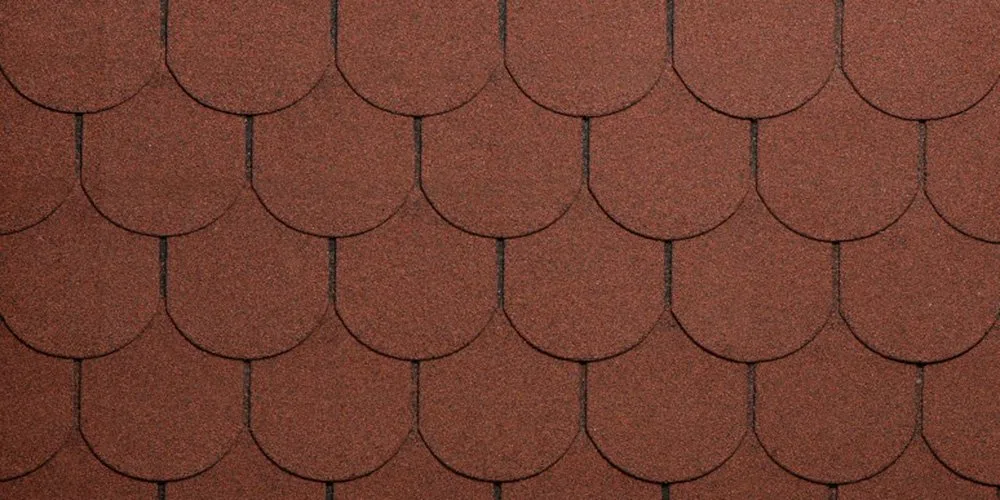 Tegola Canadese Spa 2113080092013 Tegola Bituminosa Granigliata Rossa, Rosso, Set di 16 Pezzi