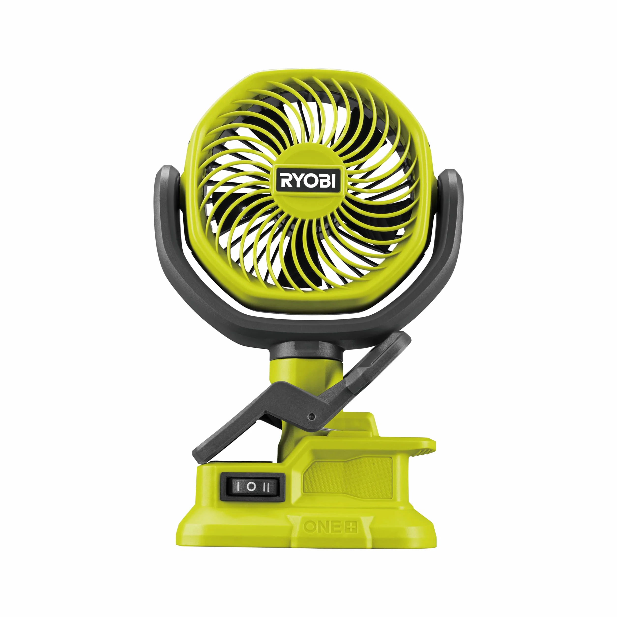 RYOBI RCF18-0 Ventilatore con pinza 18V, Batteria Non Inclusa, Compatto e Portatile, Ventola Girevole e Inclinabile