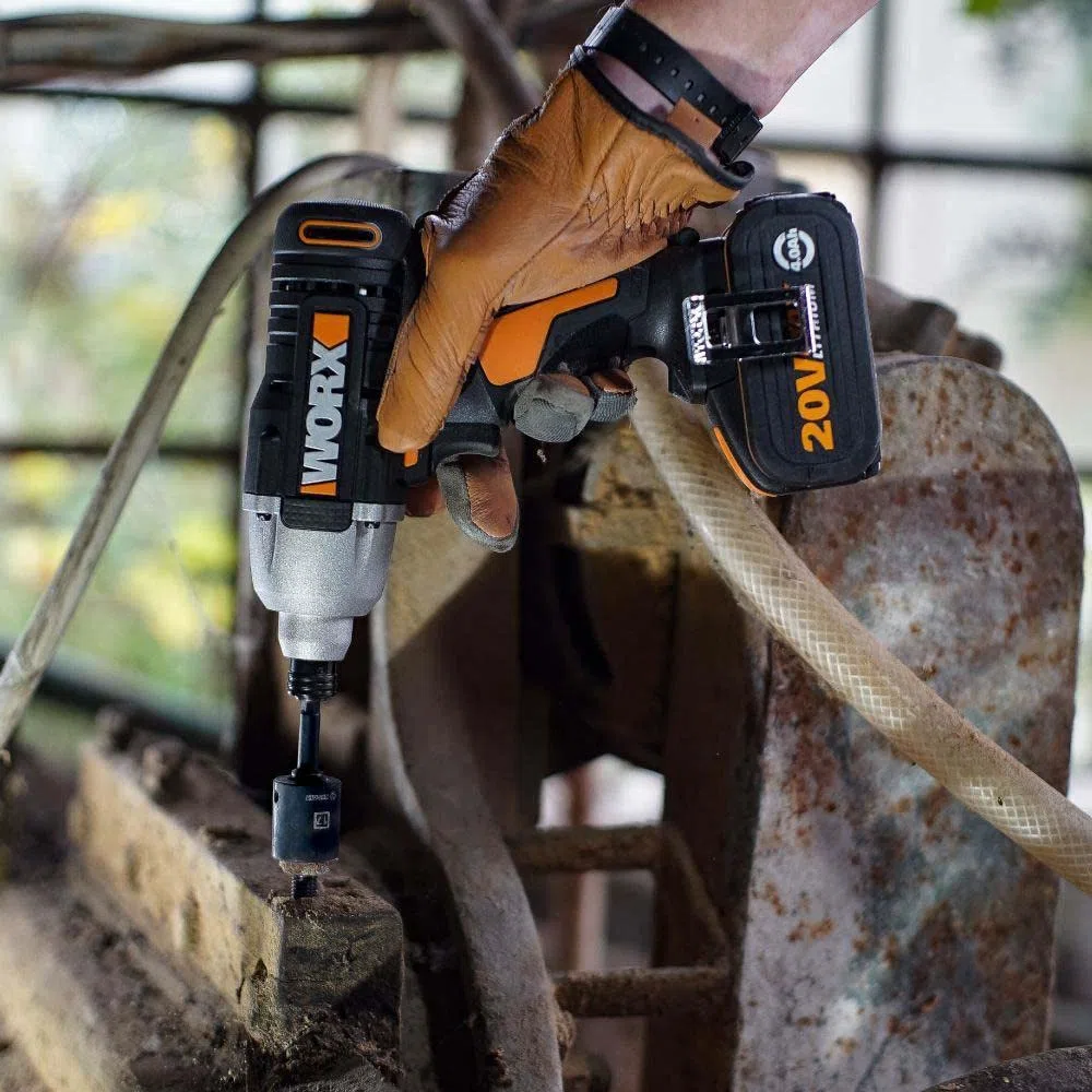 Worx WX291.9 Avvitatore ad impulsi brushless a batteria 20V-170nm. solo corpo macchina