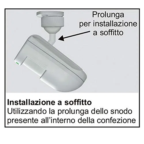 DG12 - Rivelatore a doppia tecnologia: infrarossi passivi e microonde