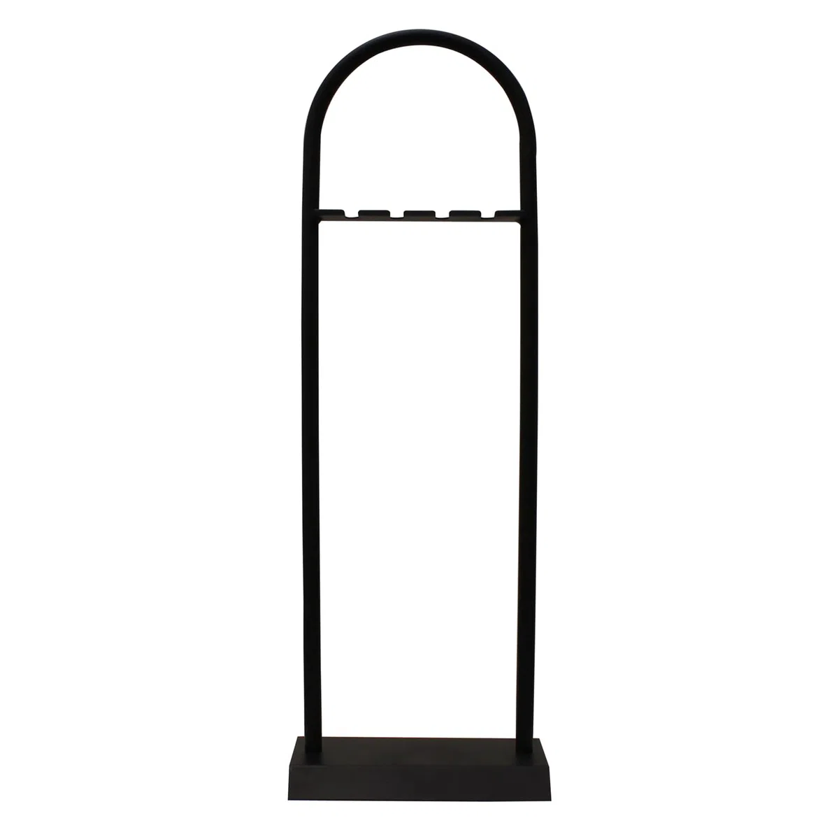 JVL Lambeth Contemporaneo Camino Arco Set di Utensili, Acciaio, Nero, 23 x 14 x 66 cm, 4 Pezzi