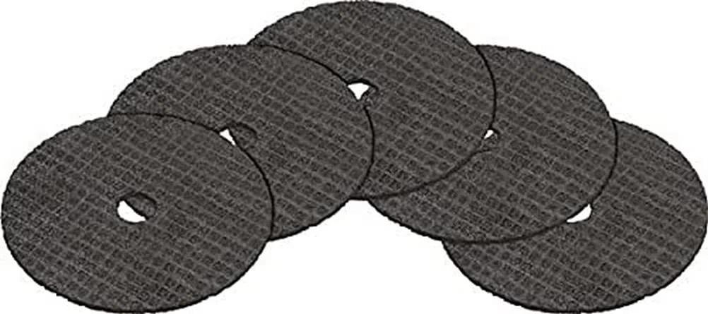 Hazet 9033-010/5 Serie Di Dischi Abrasivi, Multicolore, Numero Utensili 5