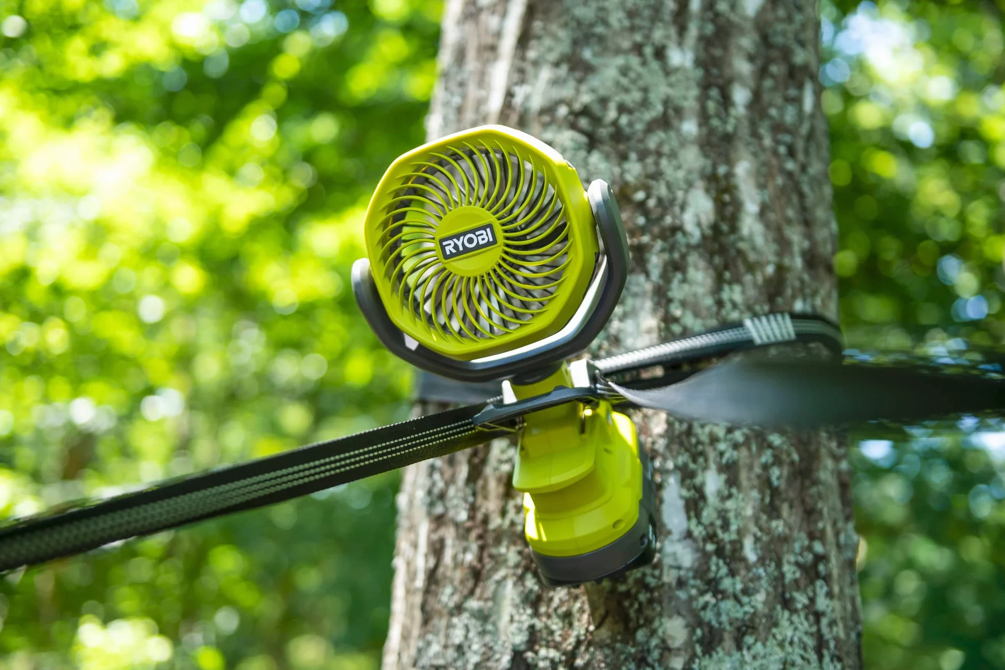RYOBI RCF18-0 Ventilatore con pinza 18V, Batteria Non Inclusa, Compatto e Portatile, Ventola Girevole e Inclinabile