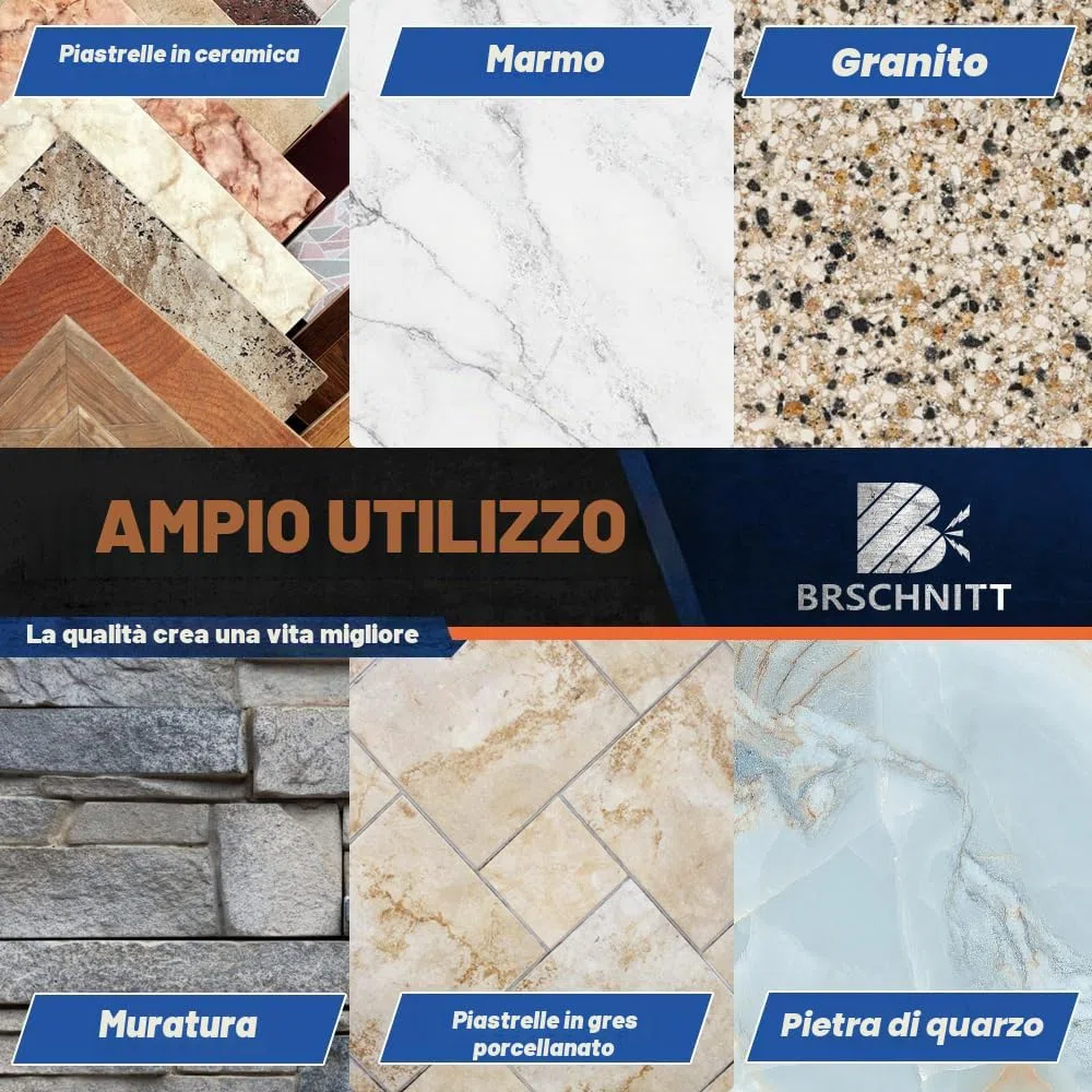 Punte Diamantate Gres Porcellanato - 6/6/8/20/35/50/68/110mm frese diamantate, 10mm Fresa, 50mm Punte Smusso,125mm X Disco,per Porcellana Piastrelle Ceramica Marmo Granito