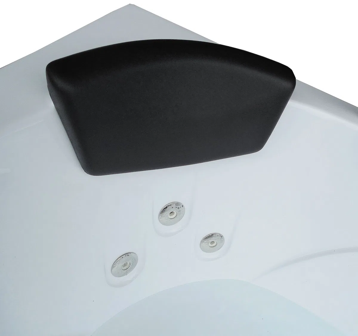 VASCA BAGNO IDROMASSAGGIO CROMOTERAPIA SPA DOPPIA POMPA 150 x 150 cm Athena