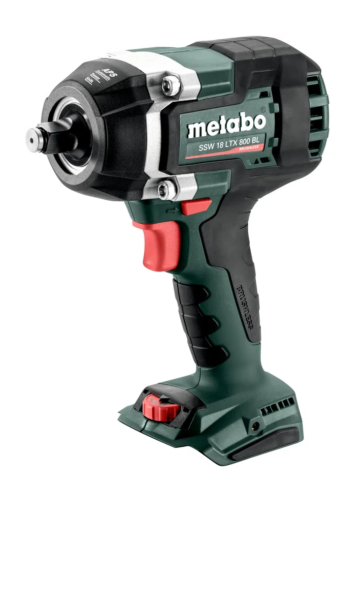 metabo Avvitatore a impulsi a batteria SSW 18 LTX 800 BL – 602403840 – 18 V – Avvitatore a impulsi con motore brushless e funzione APS – Senza batteria e caricabatterie