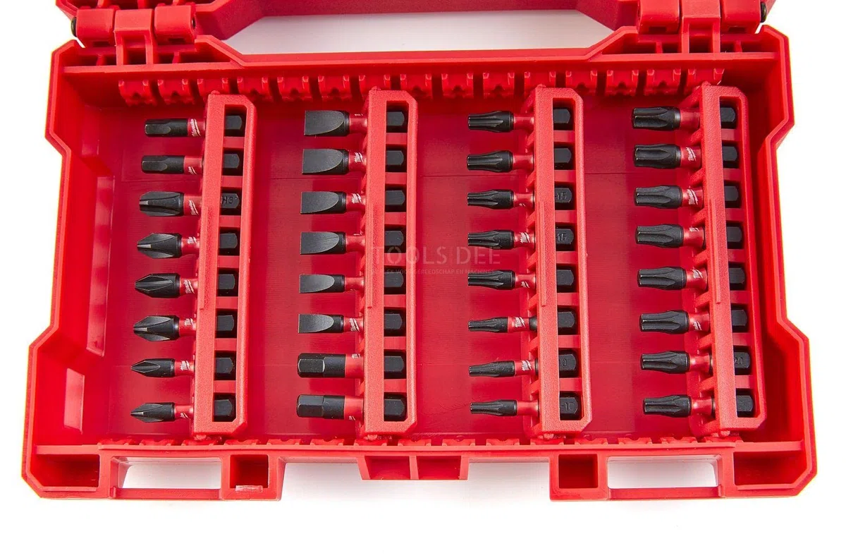 Milwaukee 4932430907 - SHOCKWAVE - Set di viti - 56 pezzi, Multicolore