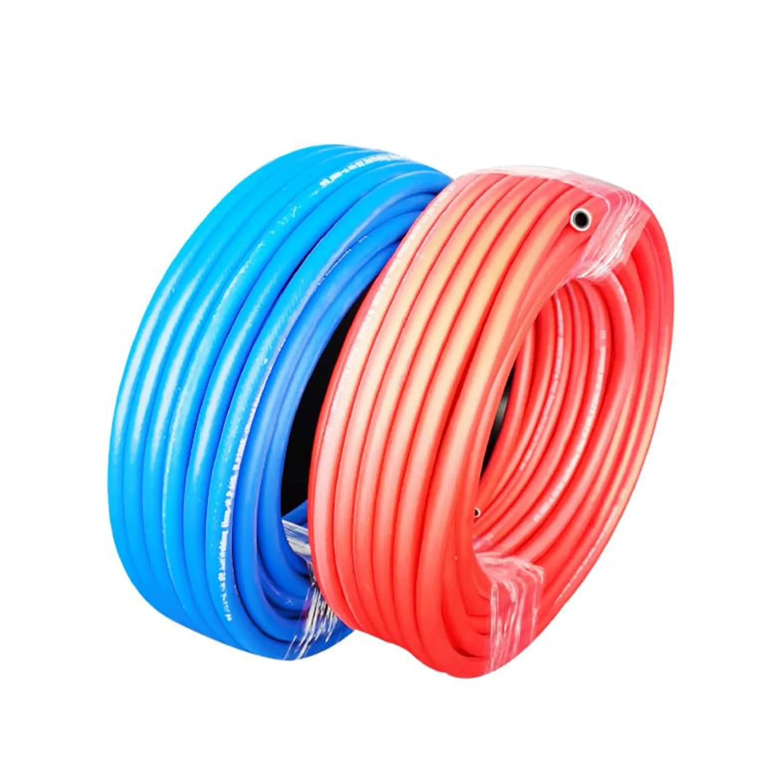 RSBFER Tubo Flessibile per Saldatura Doppio Ossigeno-acetilene da 8 mm, Tubo Flessibile per Torcia ossigenata per Taglio e Saldatura di Metalli, Uso Industriale,5m
