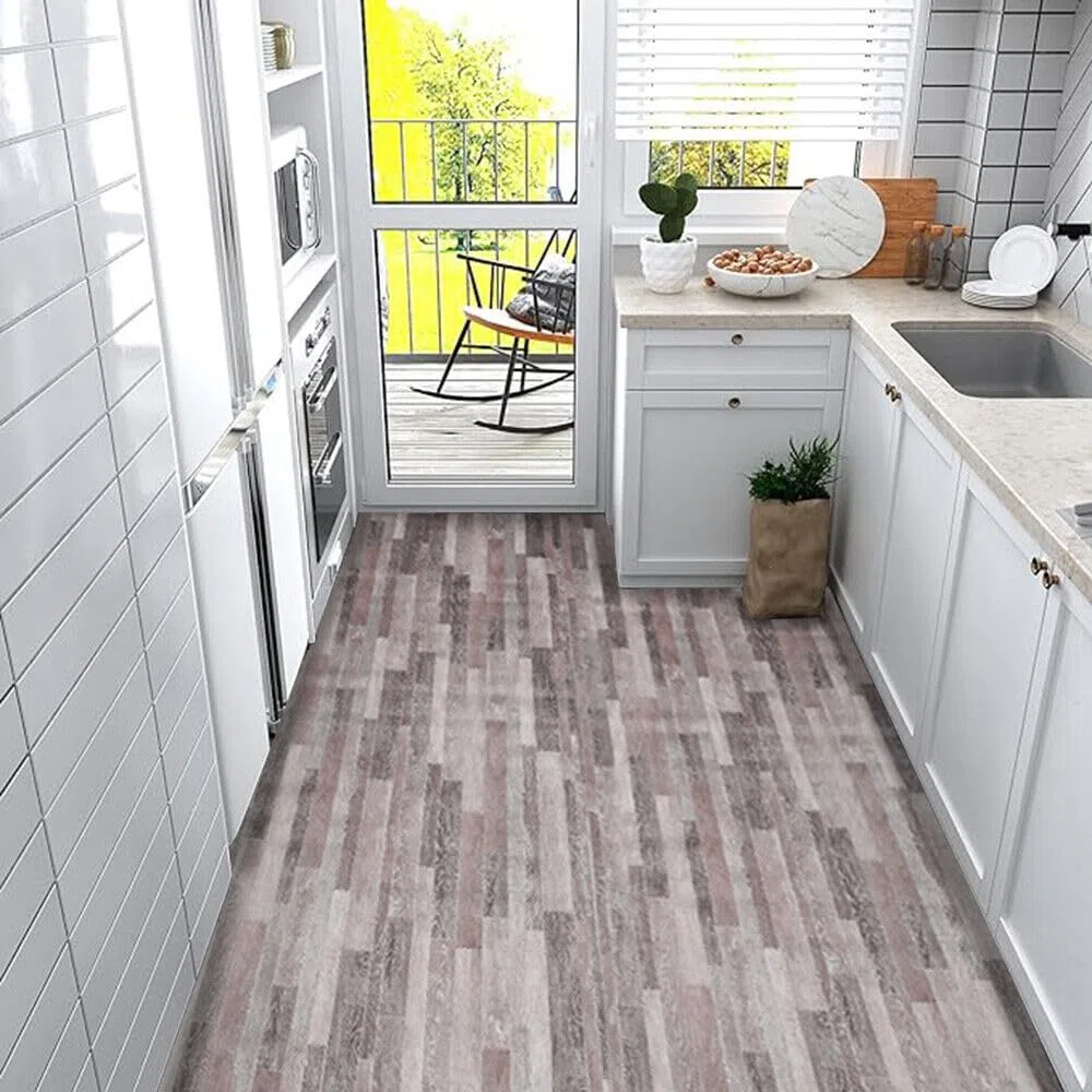 Pavimento Pvc Rivestimento Rotolo Vinile 31 Misure Design Legno Parquet Shabby Chic 100x550 Cm Dis_A