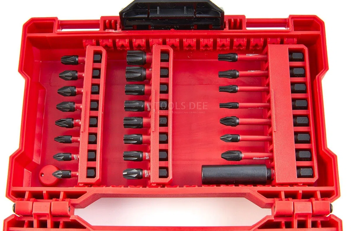 Milwaukee 4932430907 - SHOCKWAVE - Set di viti - 56 pezzi, Multicolore
