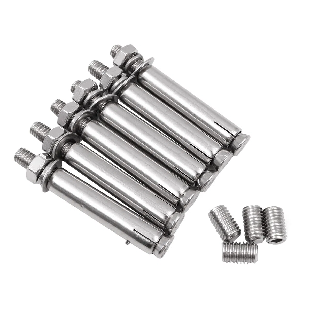 Set di 2 montanti in vetro di alta qualità in acciaio inox 304, 8-12 mm, montaggio a pavimento, recinzione piscina, giardino, morsetto per recinzione, coni rotondi, balaustra, supporti