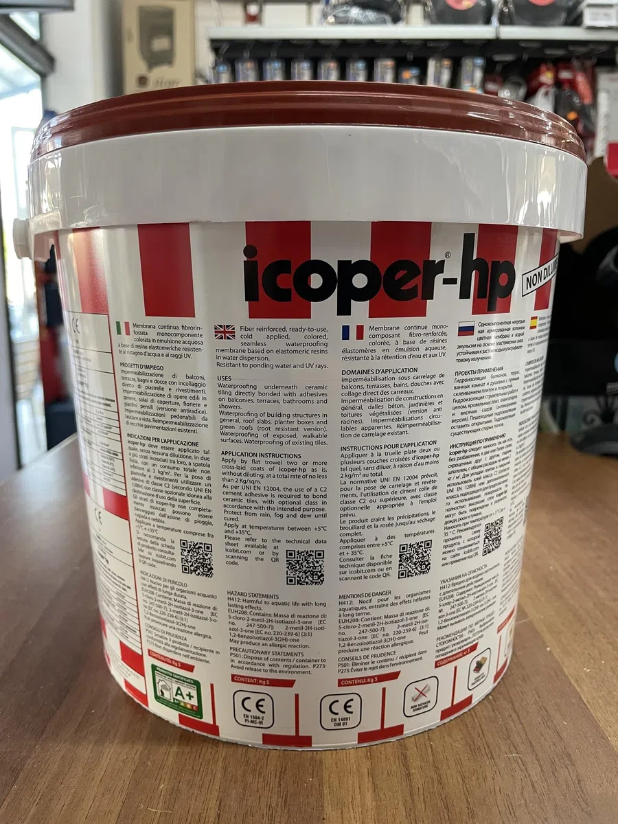 ICOPER HP ROSSO COPPO KG 5