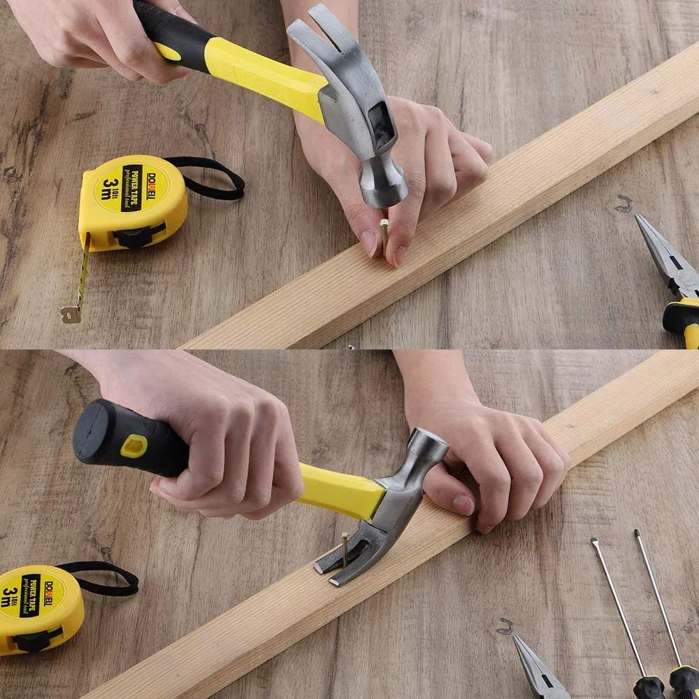 DOWELL Set di 24 Pezzi di Utensili per Casa, Kit di Utensili a Mano per Riparazioni Domestiche con Borsa Portautensili Portatile