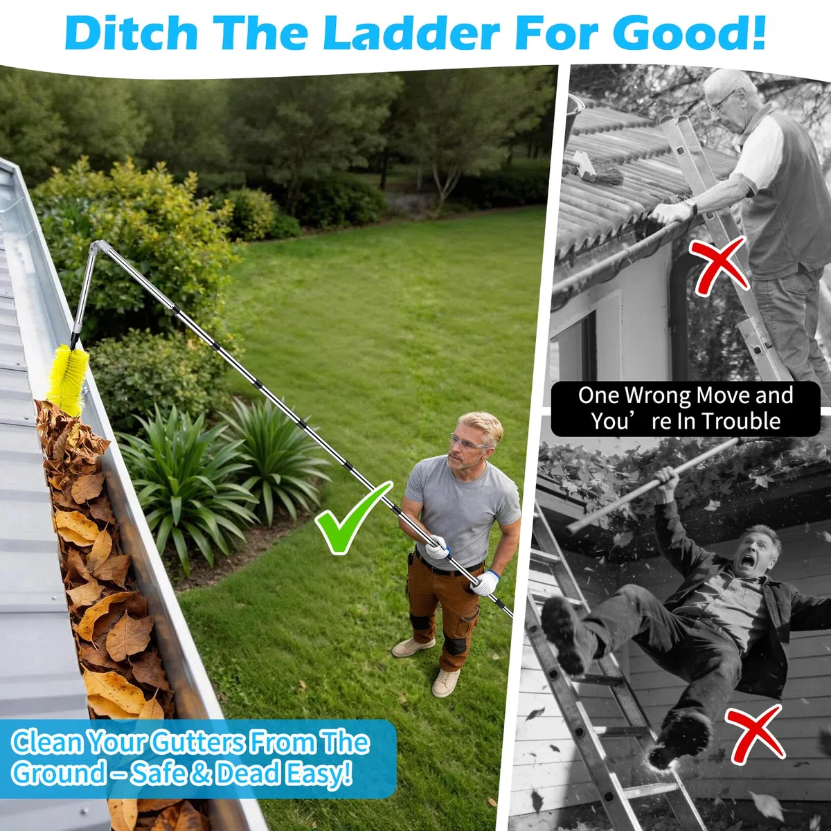 Hysagtek Gutter Cleaning Tool