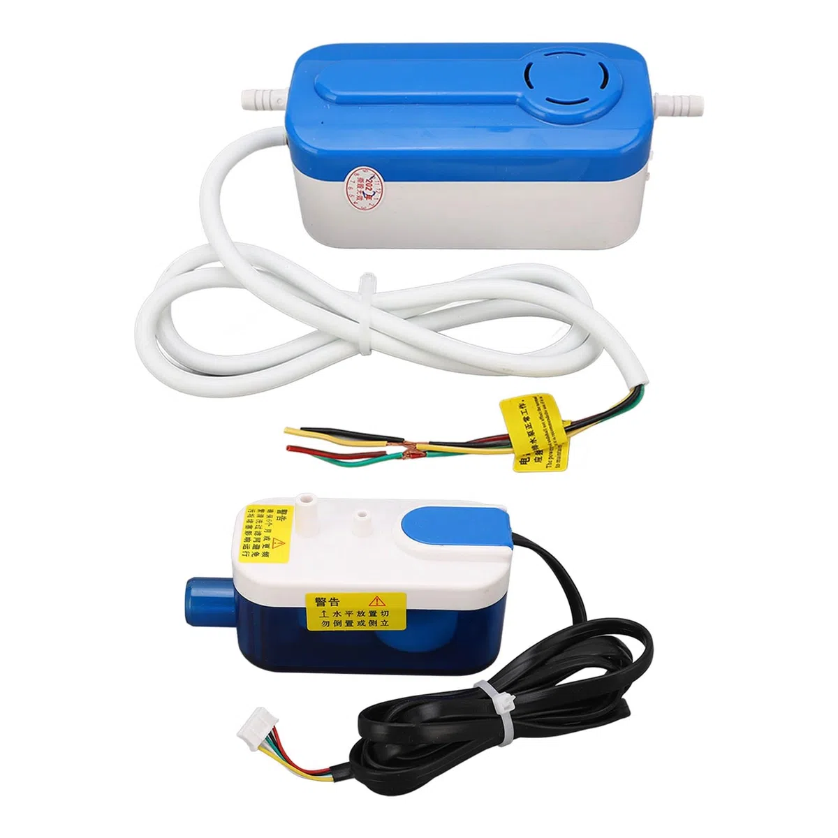 Pompa di Scarico di Condensa HVAC, Mini Pompa di Drenaggio di Condensa Automatica per A A/C con 24L/h, Testa di Scarico 33 Piedi, 110-240 V, 3W, 19dB, Serbatoio Staccabile,